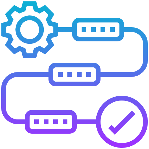 Symbol-Icon für IT-Projektmanagement – IT-ADAPTED unterstützt KMU bei Planung, Steuerung & Umsetzung erfolgreicher IT-Projekte